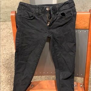 Black American eagle jeans